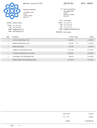 Invoice