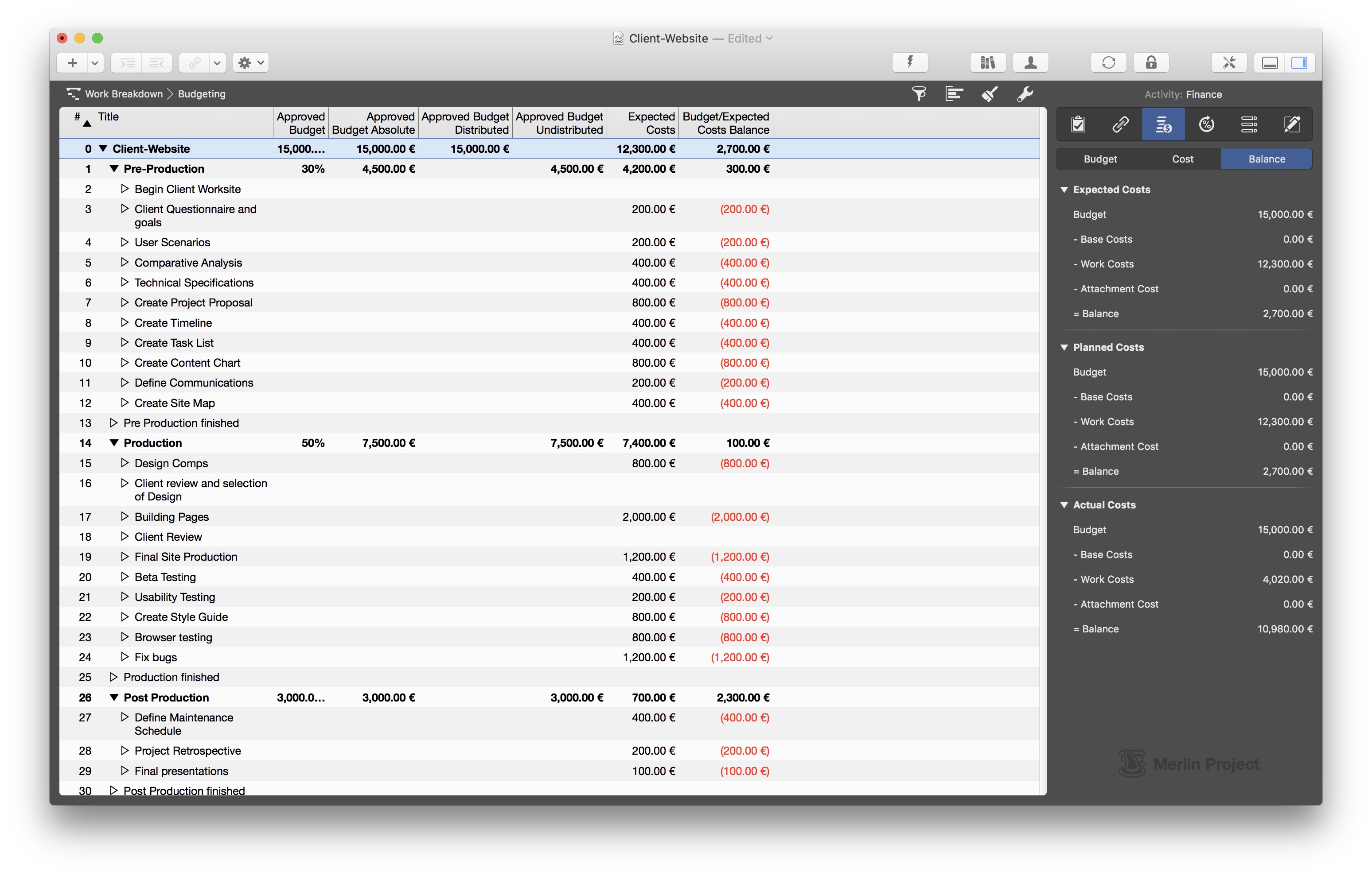 merlin project management software for mac