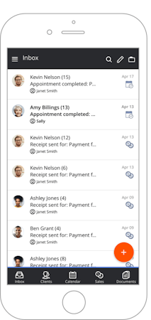 Mobile inbox