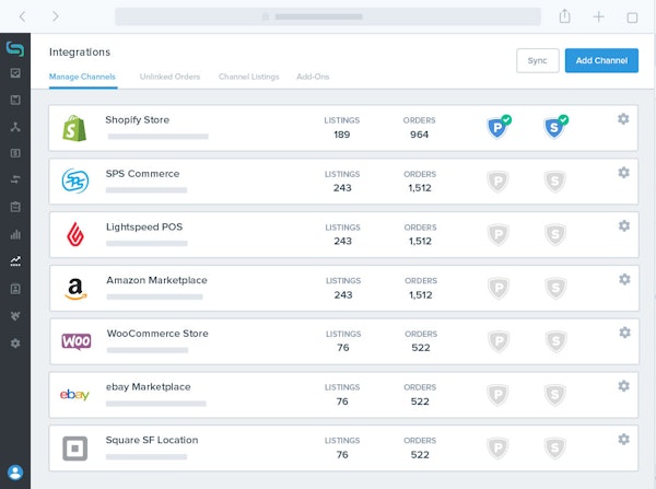 Channels integrations
