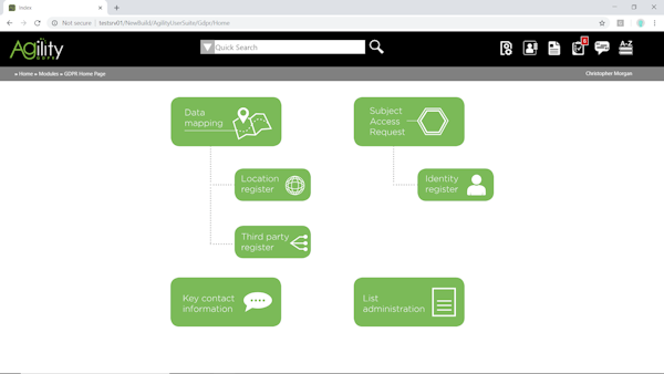 GDPR home page