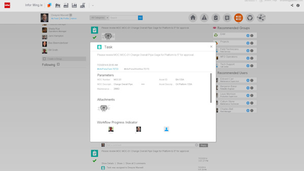 Infor Ming.le - Task Execution