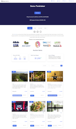 Fundraiser example