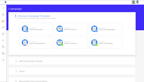 Create campaign