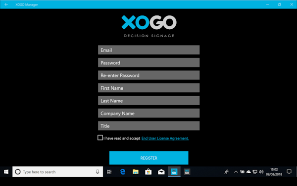Signup