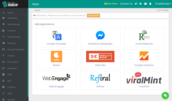 Integrate applications
