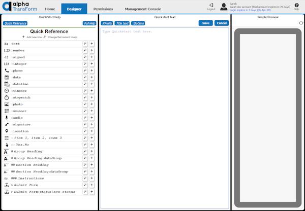 App builder