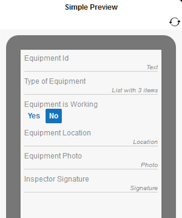 Application preview