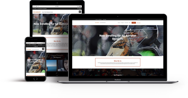 Mobile-responsive template