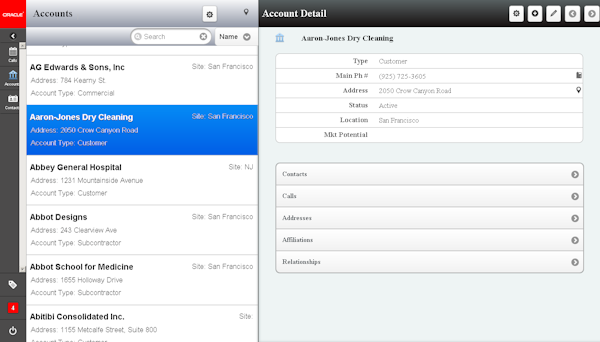 Mobile CRM