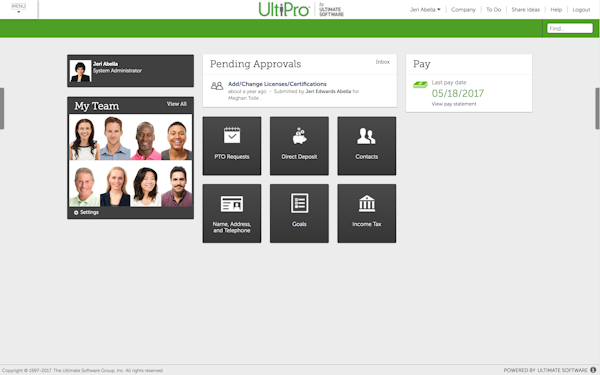 Ultipro Hr Payroll Software 2020 Reviews Pricing