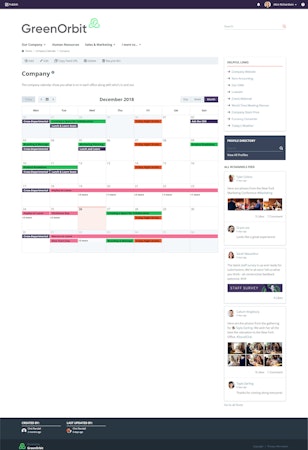 Company calendar