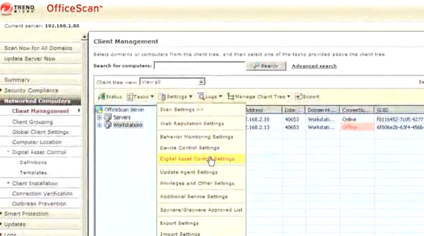 Client management