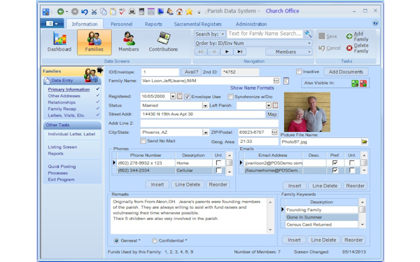 Individual and family profiles