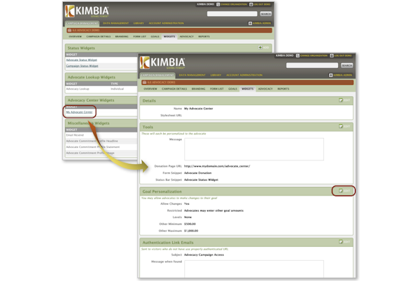 Create advocacy campaigns