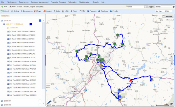Maps & routes