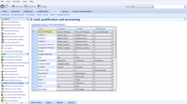 Lead qualification