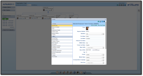 Employee form