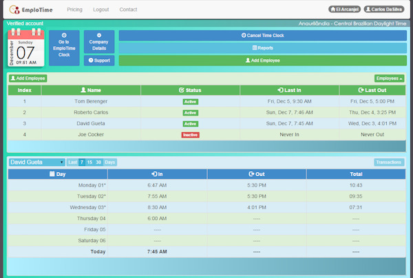 Admin portal