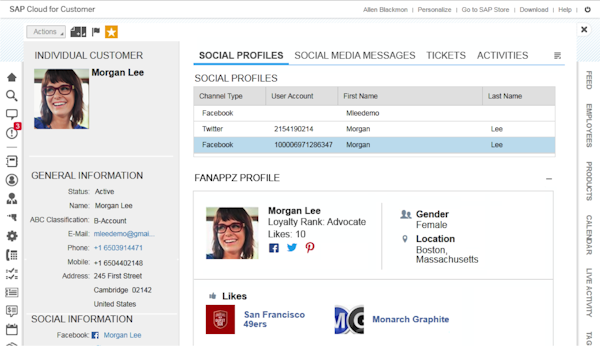 Social profile