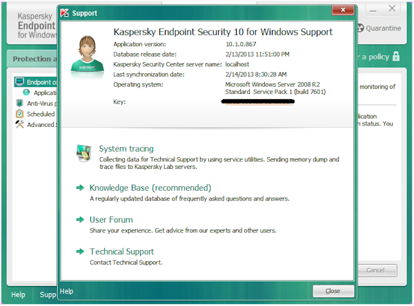 Security support
