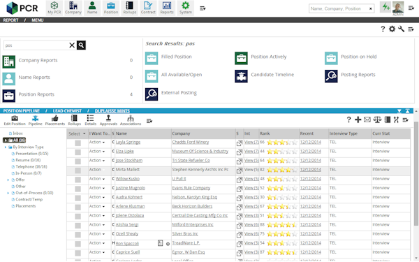 Customizable candidate/applicant pipeline