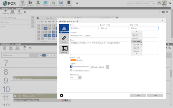 Activity Logging & Schedule Management