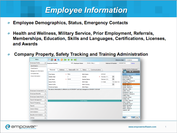 Employee Information