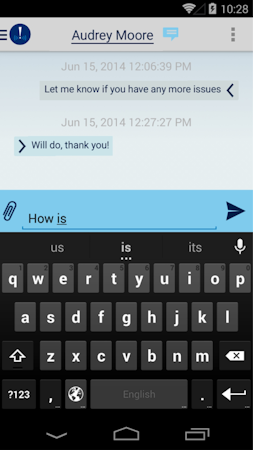 Messaging interface
