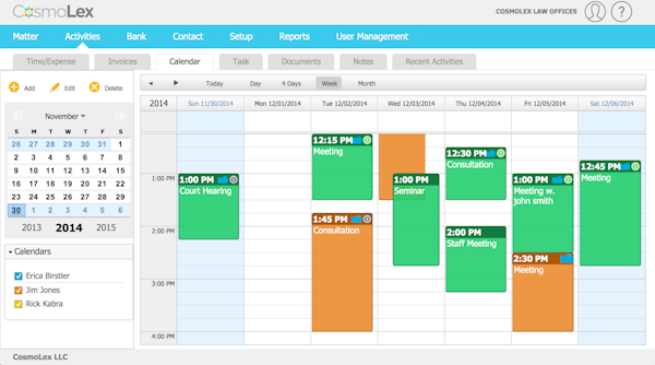 Calendar