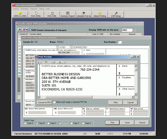 Tax forms