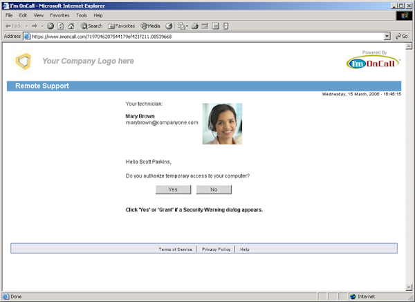 Remote support