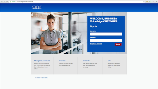 Self-service portal