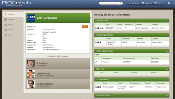 Bigcontacts Software 2021 Reviews Pricing Demo See all 61 bigcontacts reviews. bigcontacts software 2021 reviews