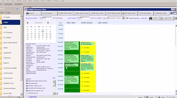 Resource view