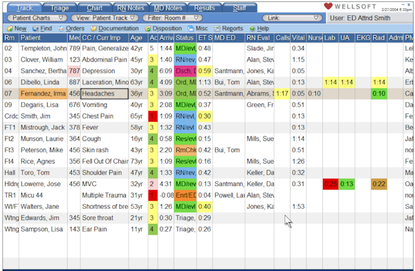 Patient tracking