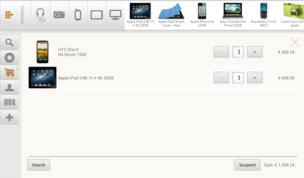 Smartphones and tab pricing