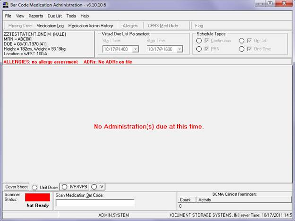 Administration task