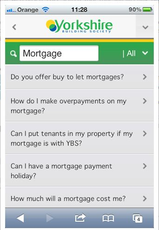 Mobile page