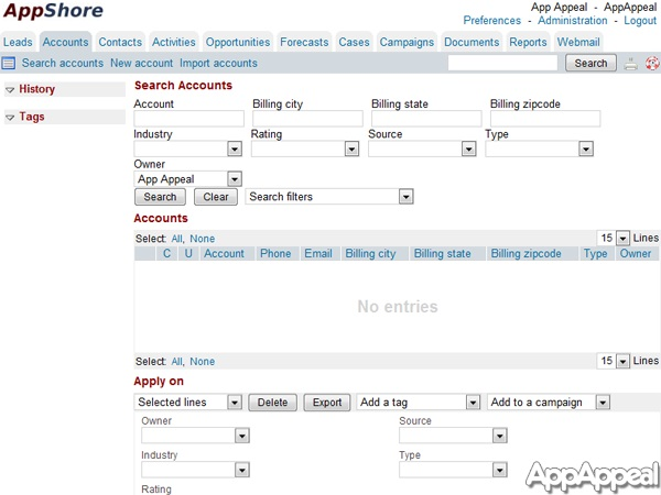 Accounts