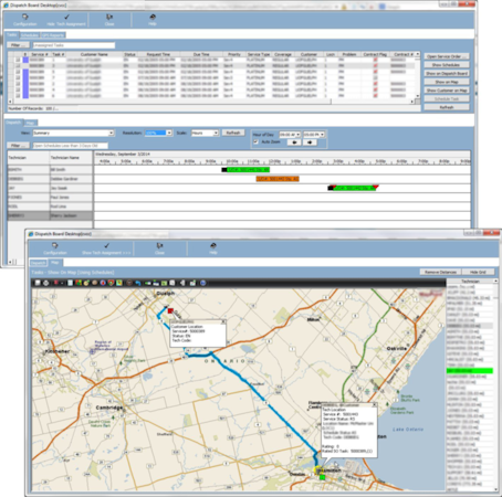 Dispatch Board