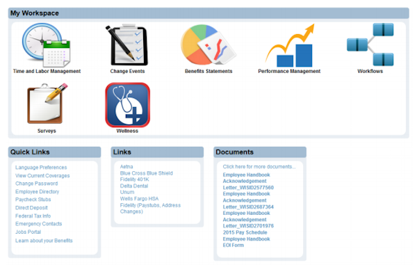 Employee portal