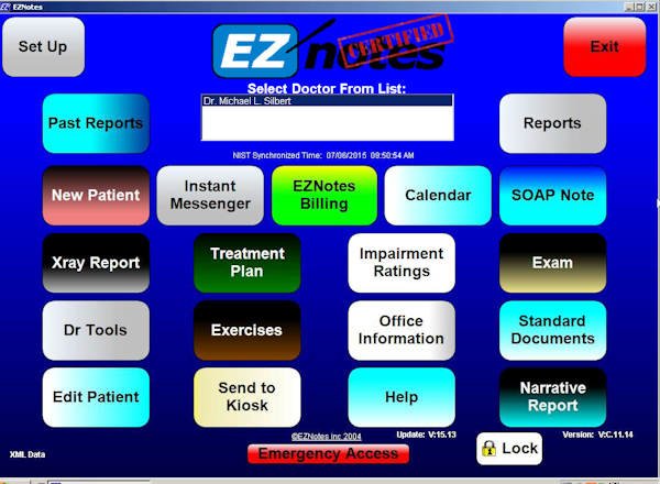 Main screen - documents
