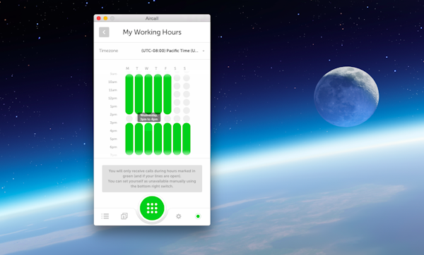 User Working Hours Management