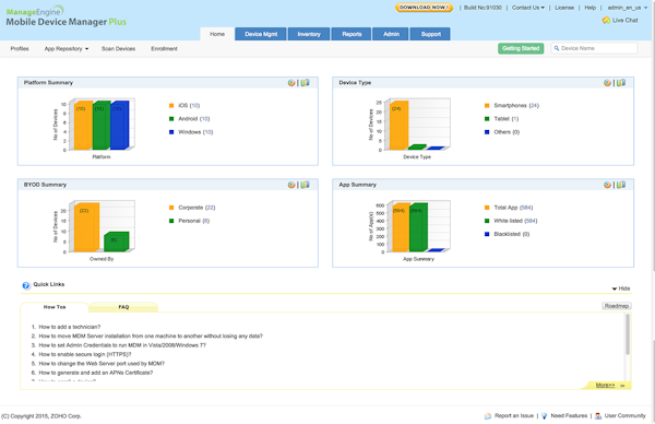 MobileEngine Mobile Device Manager Plus Software - 2020 Reviews