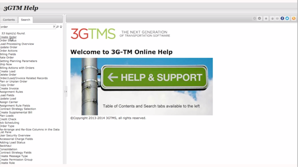 Help and support