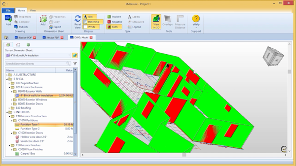 3D view