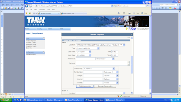 Integrated Web Track and Trace