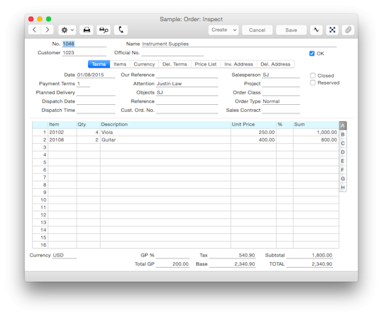 sql auto oracle format 2019 HansaWorld Software Demo Reviews  & ERP  Standard