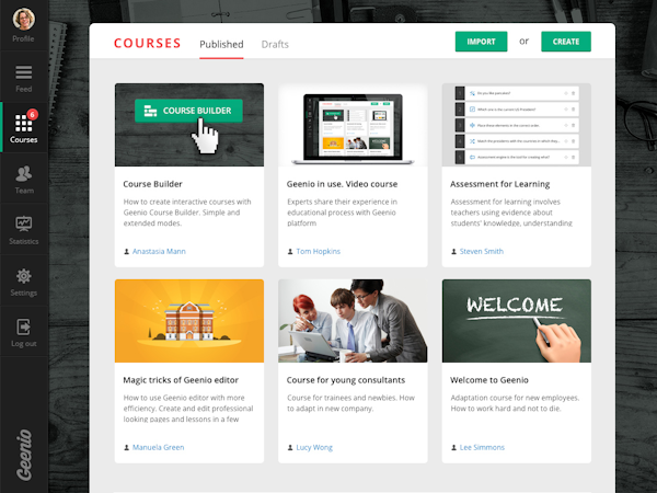 Course library